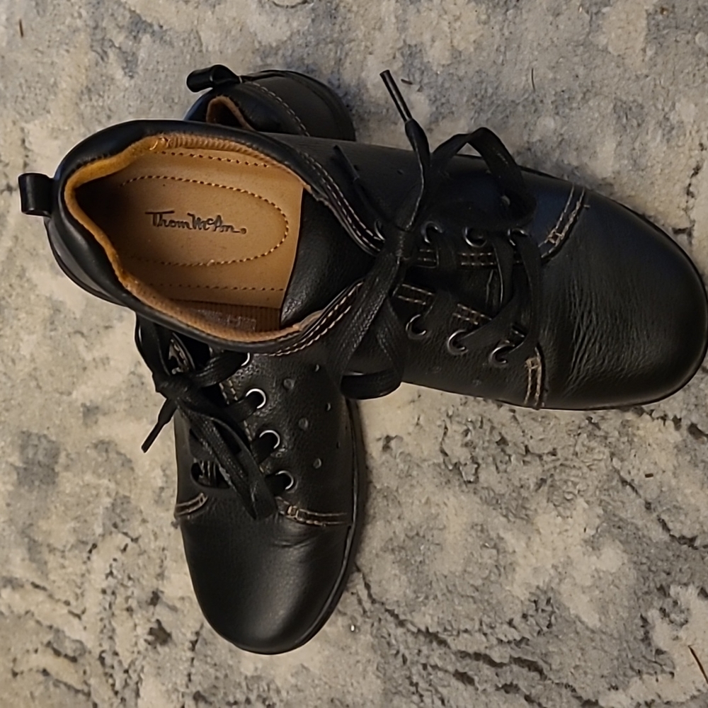 Leather Vintage Look Sneakers